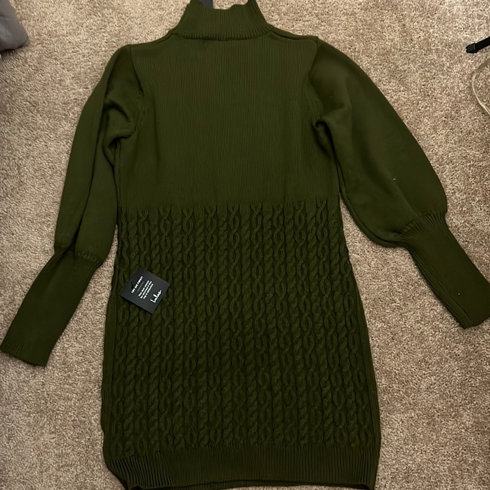 Olive green dress size XL